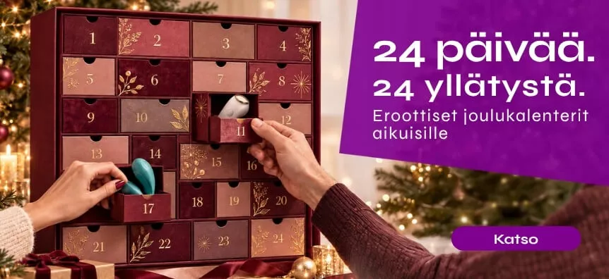 24 päivää, 24 yllätystä: seksilelujoulukalenterit aikuisille | Sex Shop Suomi Desirel.fi