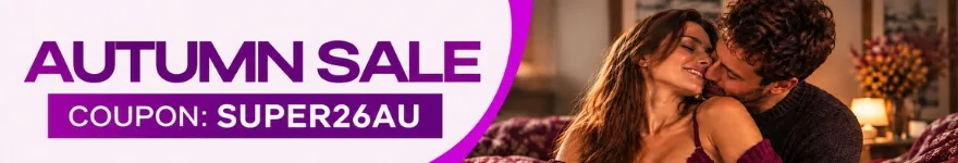 Syysale: 20 % alennus normaalihintaisista tuotteista koodilla SUPER26AU | Sex Shop Suomi Desirel.fi