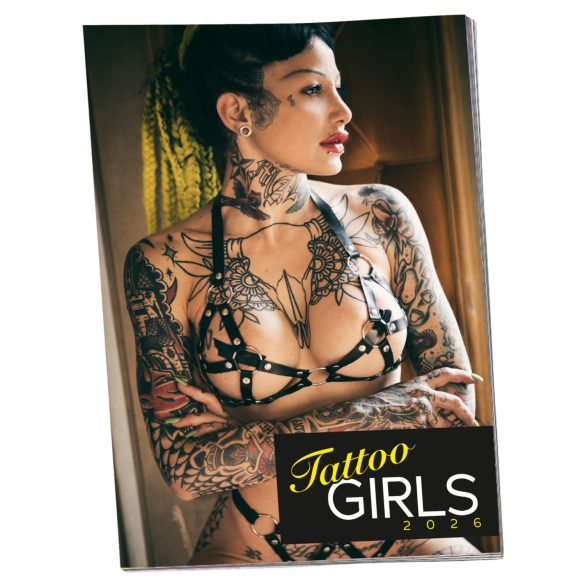 Tattoo Girls - Tatuoidut Naisten Kalenteri - 2026 (10kpl)