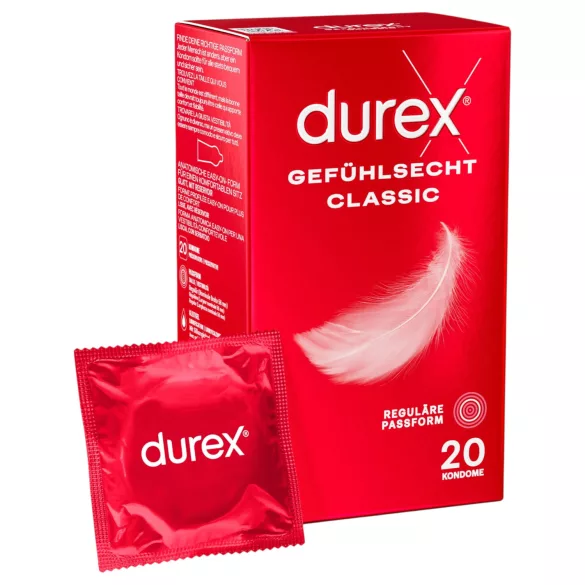 Durex - erittäin ohut kondomi (20 kpl)