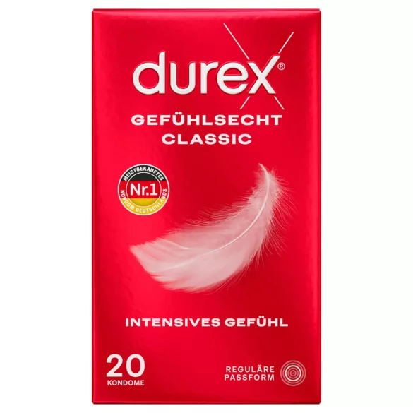 Durex - erittäin ohut kondomi (20 kpl)