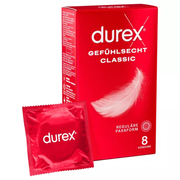 Durex - erityisen ohuet kondomit (8 kpl)