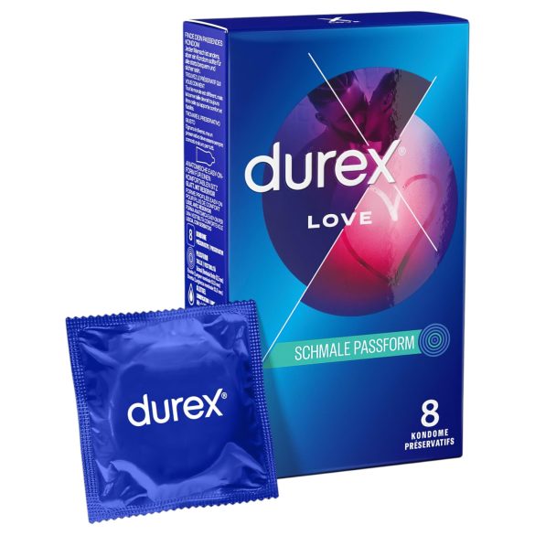 Durex Love - Slimfit kondomi (8 kpl)