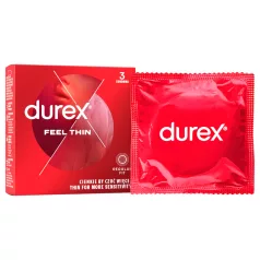 Durex Feel Thin - aidontuntuinen kondomi (3 kpl)