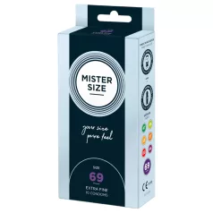 Mister Size - kondomi ohuempi - 69 mm - 10 kpl