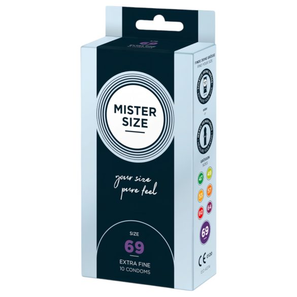 Mister Size - kondomi ohuempi - 69 mm - 10 kpl