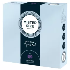 Mister Size - ohut kondomi - 69mm - 36 kpl