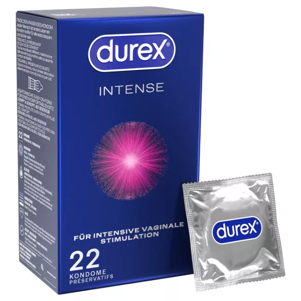 Durex Intense - orgasmic-kondomi (22 kpl)