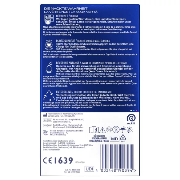 Durex Intense - orgasmic-kondomi (22 kpl)
