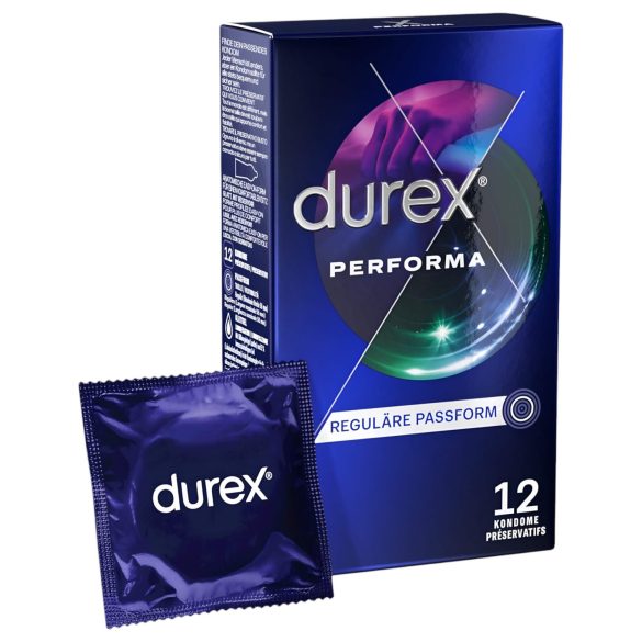 Durex Performa viivästyttävät kondomit - 12 kpl