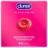 Durex - Pleasure Me kondomi (40 kpl)