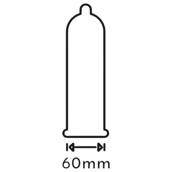 Secura Aubergiini - suuri kondomi - 60mm - 100 kpl