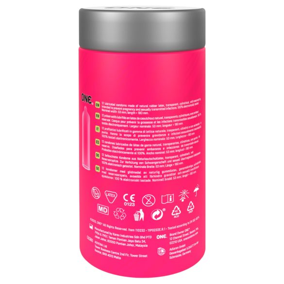 ONE - maku kondomi - lajitelma - 12 kpl