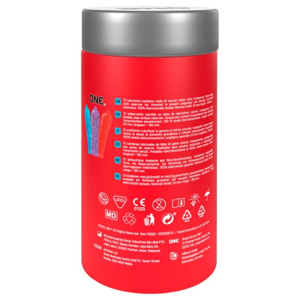 ONE Tattoo Touch - kondomit - tatuointikuvio - 12 kpl