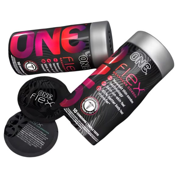 ONE Flex - kondomi - grafeenimateriaali - 12 kpl