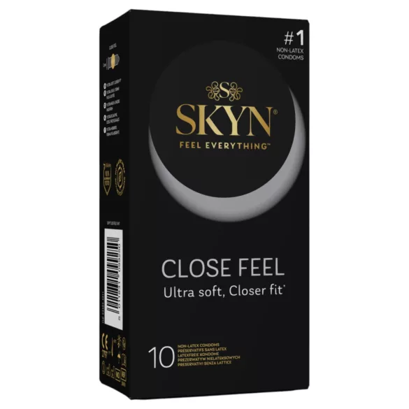 SKYN Close Feel - lateksiton, kapeampi kondomi (10 kpl)