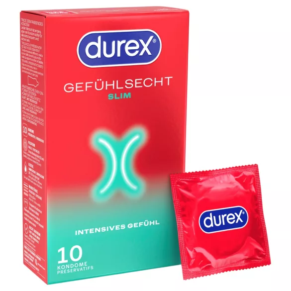 Durex - Slim kondomi (10 kpl)