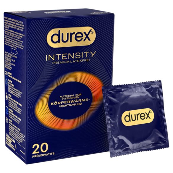 Durex Intensity - ohut, lateksiton kondomi (20 kpl)