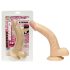 NMC 7.5 - Kaareva luonnonvärinen dildo (19 cm)