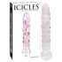 Icicles No. 7 - helmillä koristeltu lasidildo