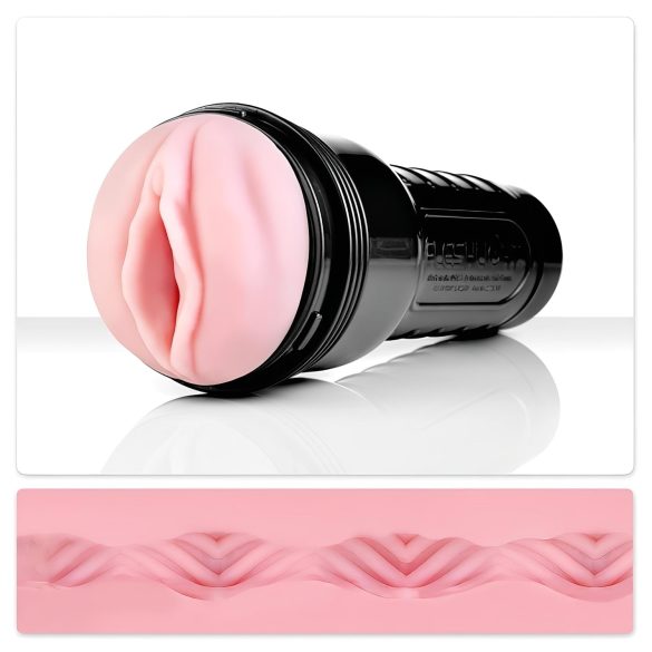 Fleshlight Pink Lady - tekopillu - pyörteinen sisus - vaaleanpunainen