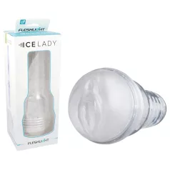   Fleshlight Ice Lady - läpinäkyvä tekovagina - kristallinkirkas