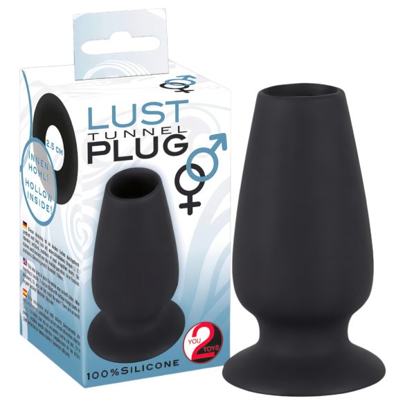 You2Toys - Lust Tunnel - Ontto anustunnistin (musta)