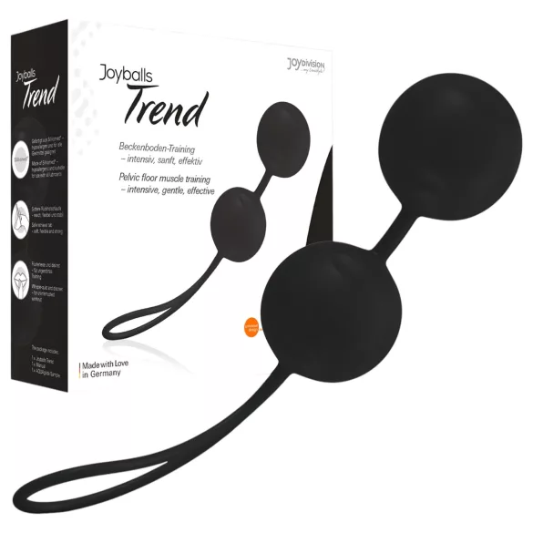 Joyballs Trend geishapallo (musta)
