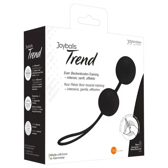 Joyballs Trend geishapallo (musta)