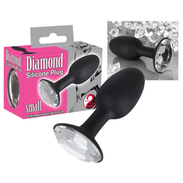 You2Toys - Diamond - Silikoninen anustappi (pieni)