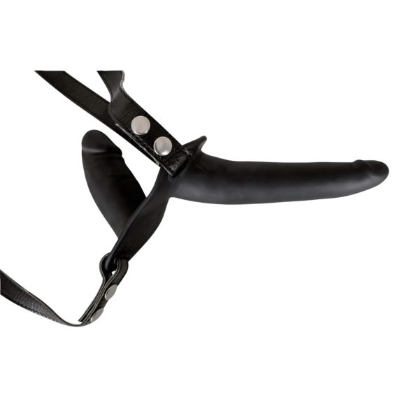 You2Toys - Strap-on dildo duo - silikoninen - musta