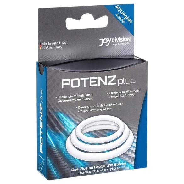 POTENZplus - penisrenkaat setti - 3 kpl