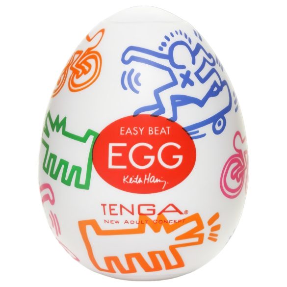 TENGA Egg Keith Haring Street - masturbaattorimuna (1 kpl)