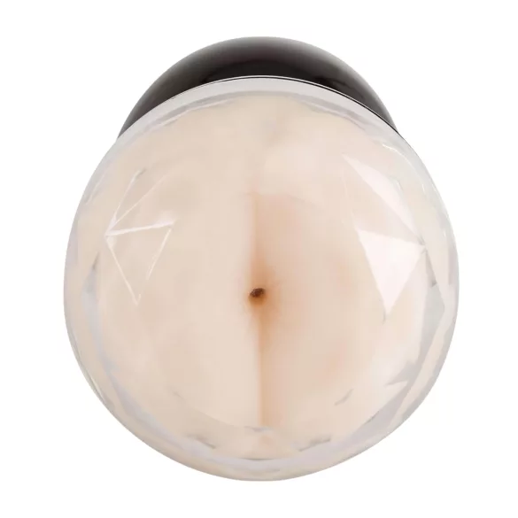 You2Toys - tuplamasturbaattori vagina ja anaalireikä - musta