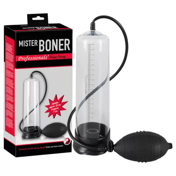 Mister Boner Professional - penispumppu - miesten erektiotuki