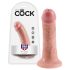 King Cock - Dildo 15 cm - Realistinen - Vaalea