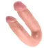 King Cock - kaksoisdildo - keskikoko - luonnollinen