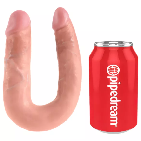 King Cock - kaksoisdildo - keskikoko - luonnollinen