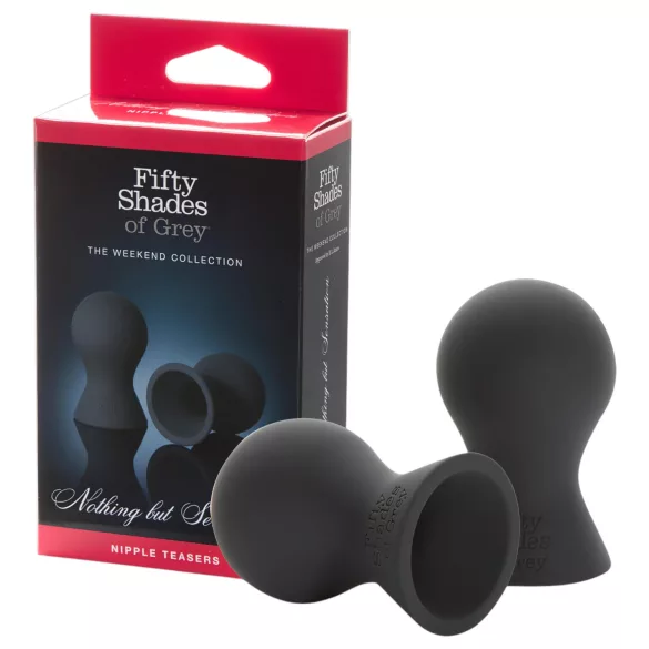 Fifty Shades of Grey - nännipumppu - silikoninen - harmaa