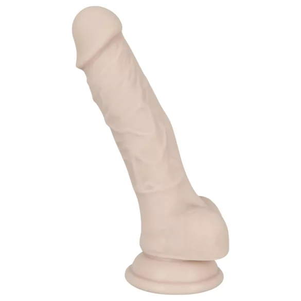 You2Toys - silikoninen dildon imukupilla - keskikokoinen (nude)