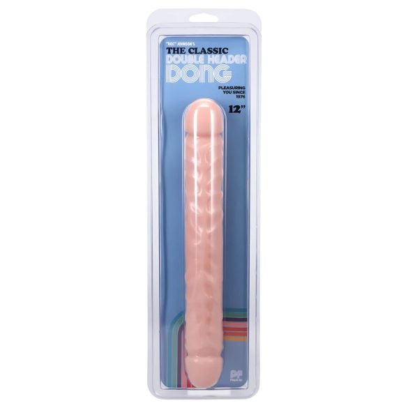 Doc Johnson tupladildo - luonnollinen (30,5 cm)
