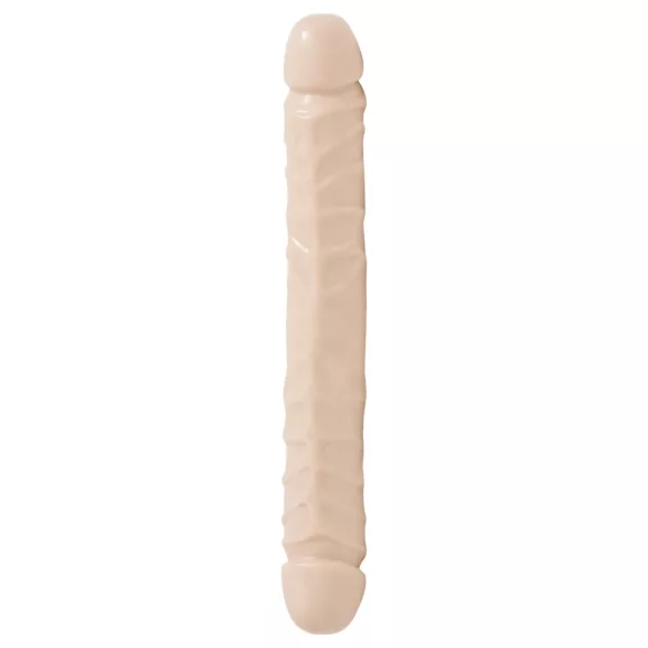 Doc Johnson - tupladildo - realistinen - 30,5 cm - vaalea