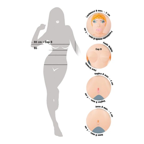 You2Toys - Myrskytyttö kuminainen