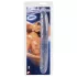 Kristalli - kaksipäinen dildo - 34 cm - kirkas