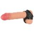 You2Toys - Lateksinen penis- ja kivessukka - musta