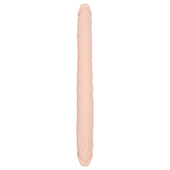 You2Toys - tupladildo - silikoni - luonnollinen väri