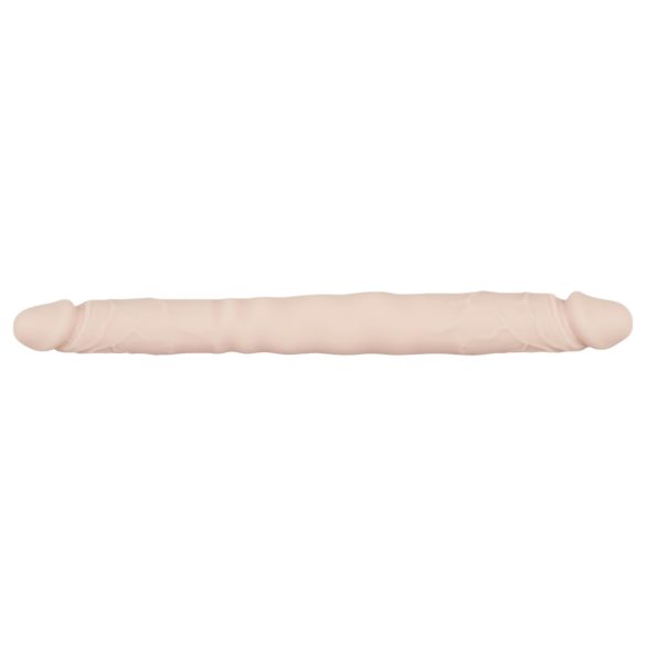 You2Toys - tupladildo - silikoni - luonnollinen väri