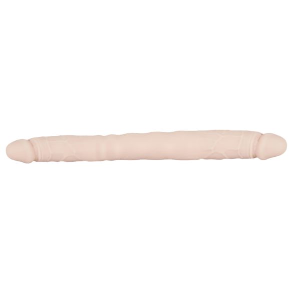 You2Toys - tupladildo - silikoni - luonnollinen väri