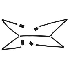 Bad Kitty - pehmustettu sidontasarja sänkyyn 5 osaa