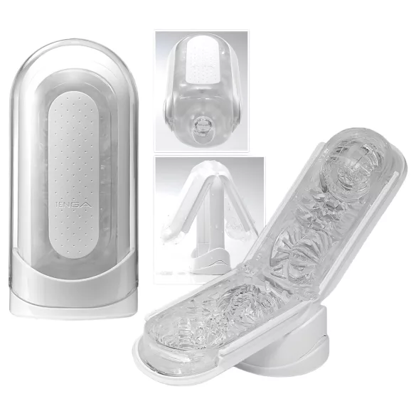 TENGA Flip Zero - sukuelinten masturbaattori - valkoinen